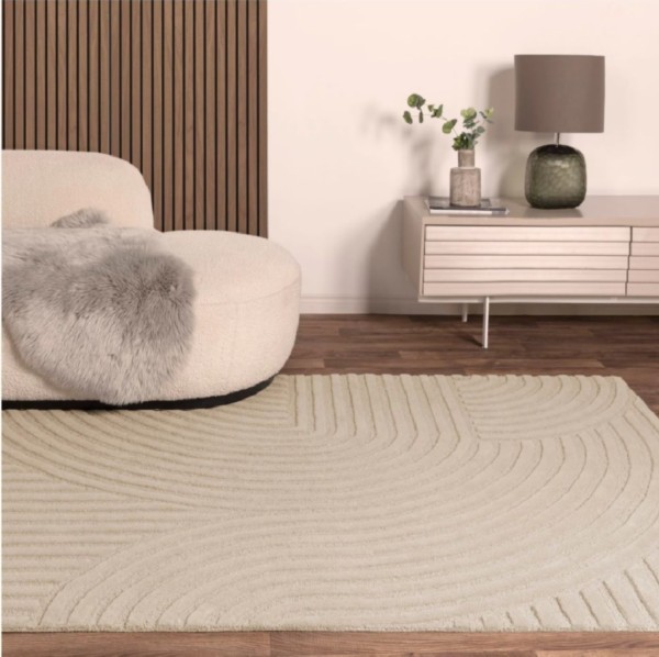 Asiatic - Hague 100% Wool Rug Sand